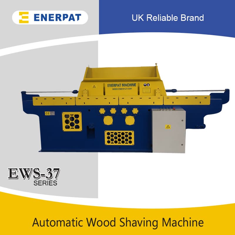 Automatic wood shaving machine with CE certification
